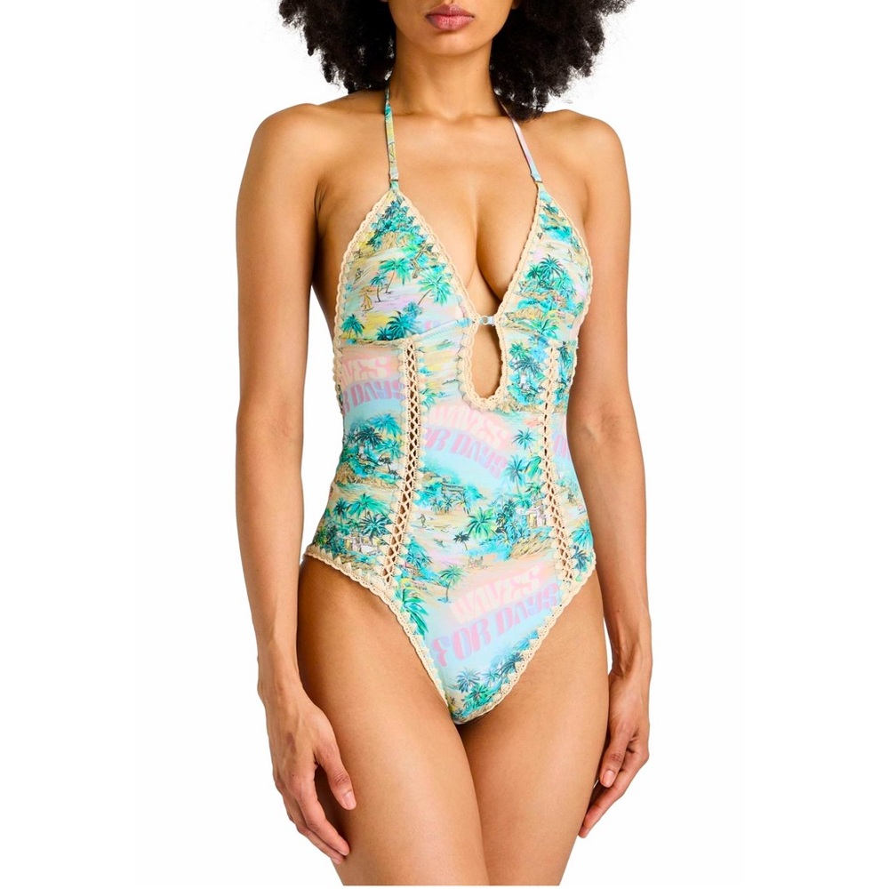 Zimmermann Vacay keyhole crochet 1pc